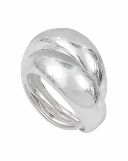 Bague Double jonc Clio Blue