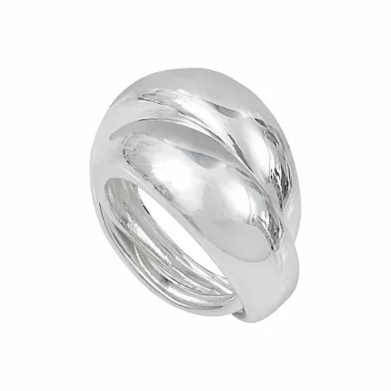 Bague Double Jonc Clio Blue