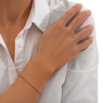 Bracelet Mimi Argent Clio Blue