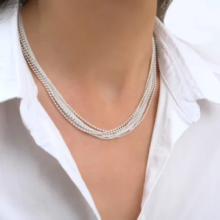 Aventurine le Raincy bijoux - Collier Bernadette
