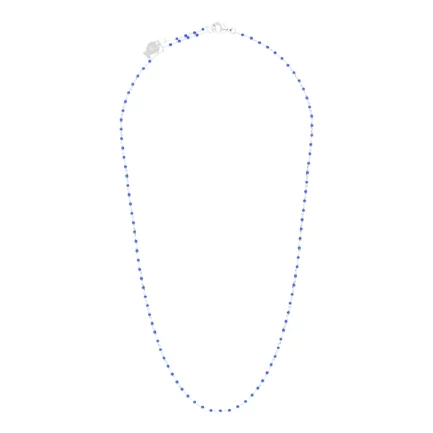 Collier Mimi Argent Clio Blue bleu