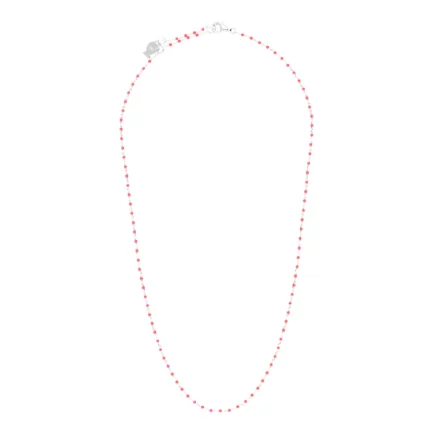Collier Mimi Argent Clio Blue rouge