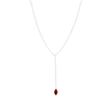 Collier Flavia Clio Blue Ruby