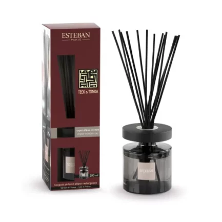 Bouquet parfumé Ellipse 200ml Classique Teck et tonka