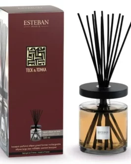 Bouquet parfumé Ellipse 500ml classique Teck & tonka