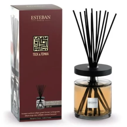 Bouquet parfumé Ellipse 500ml Classique Teck & tonka