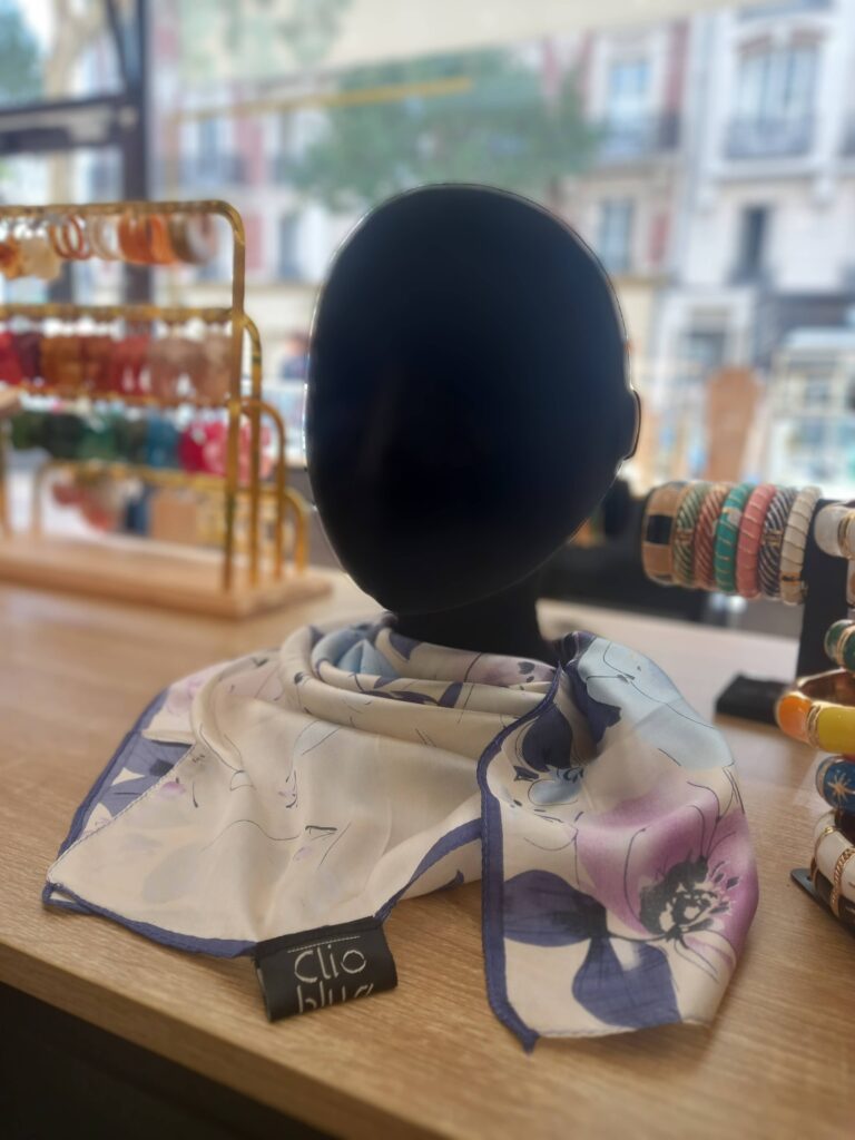 Aventurine le Raincy - Foulards Clio Blue