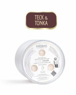 Recharge bougie parfumée 400g Iconic Color Teck & tonka